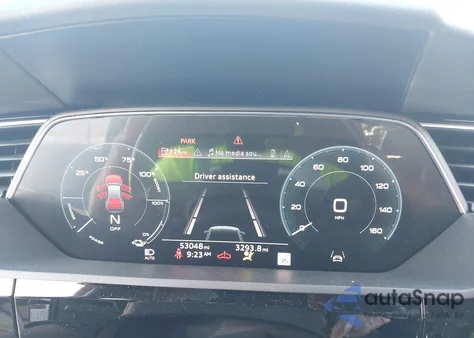 2022 Audi E-Tron Sportback Prestige S Line Quattro from USA, damaged, VIN WA13AAGE7NB010449